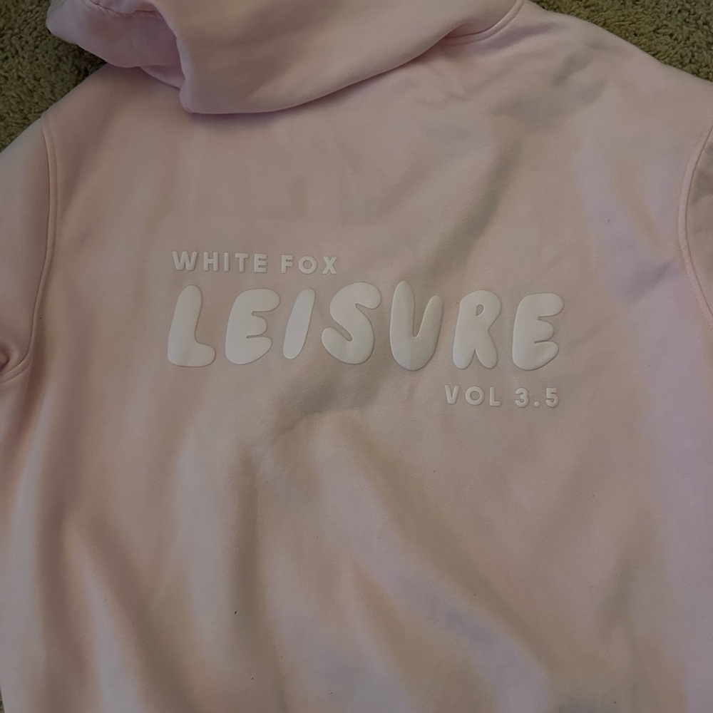 White Fox Boutique Pink Hoodie